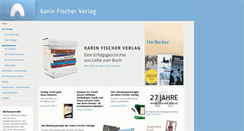 Desktop Screenshot of karin-fischer-verlag.de